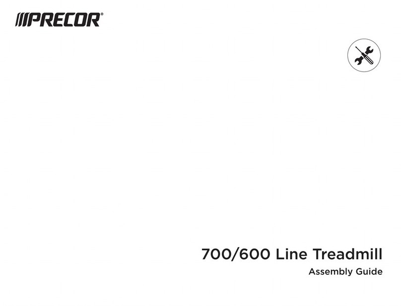 Precor Experience Series 700 Line Assembly guide