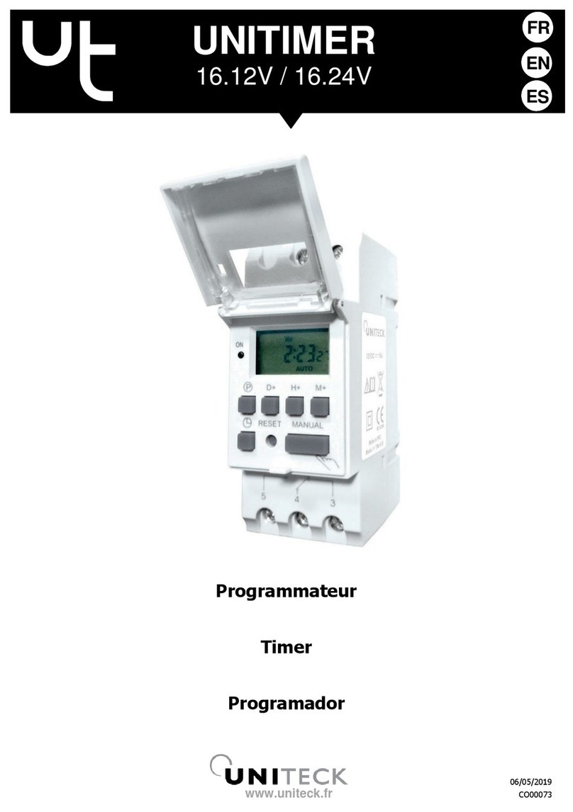 Uniteck UNITIMER 16.12 User manual
