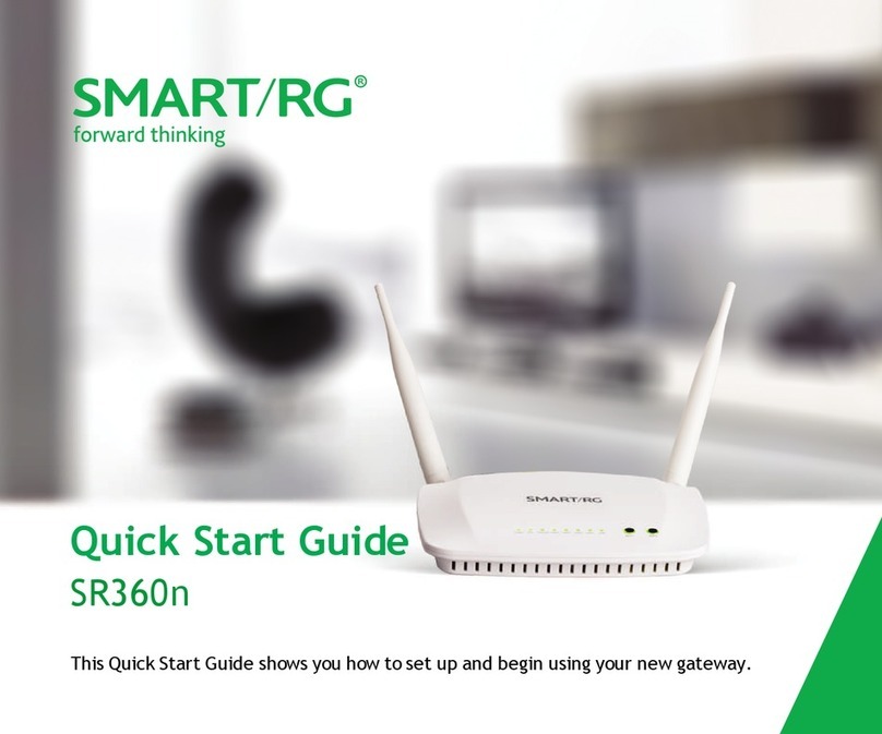 SmartRG SR360n User manual