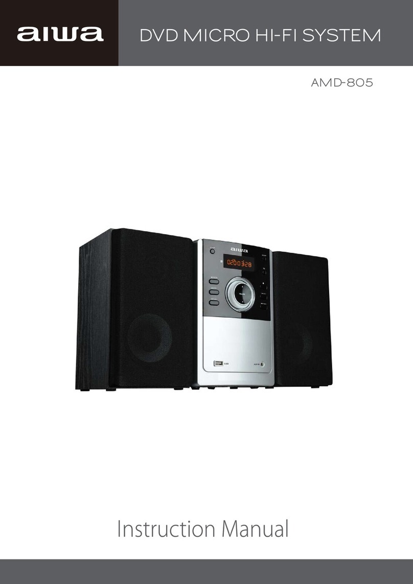 Aiwa AMD-805 User manual