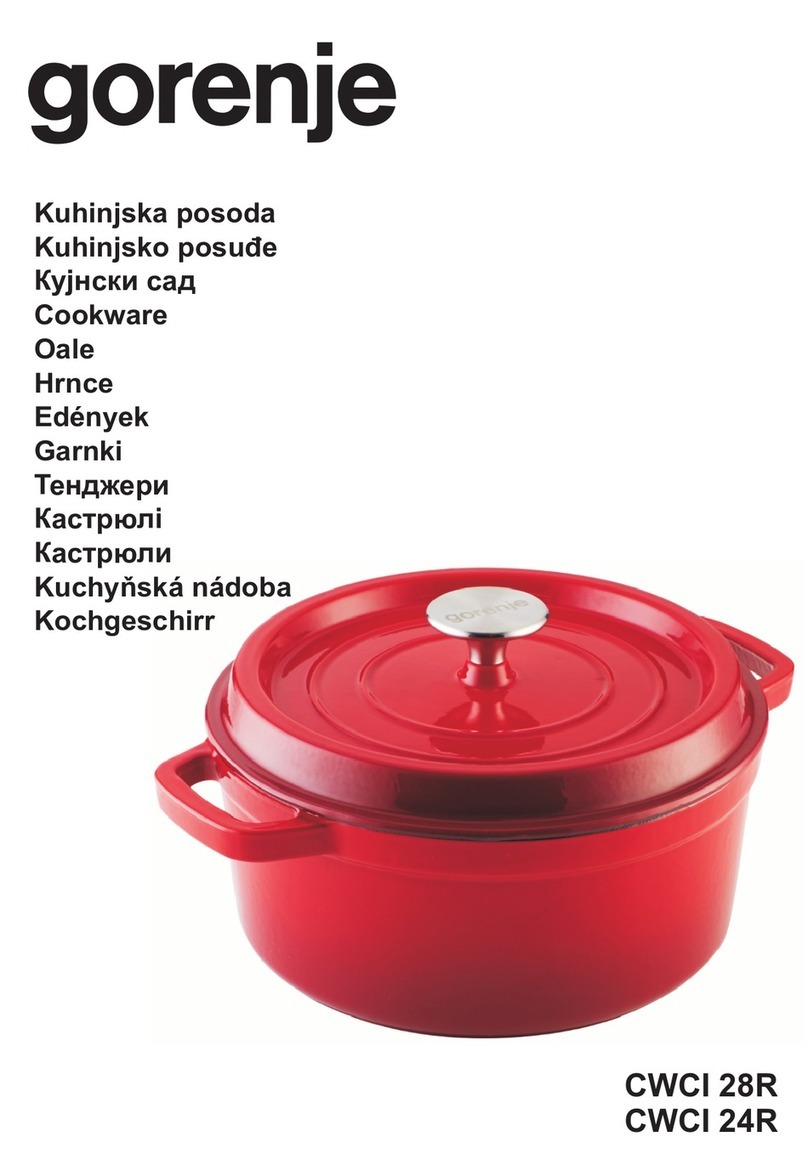 Gorenje CWCI 28R instruction manual