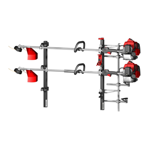 Equipment Defender Trimmer Rack instructions
