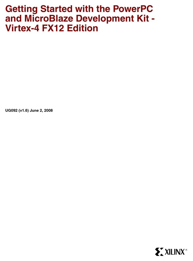 Xilinx Virtex-4 FX12 User manual