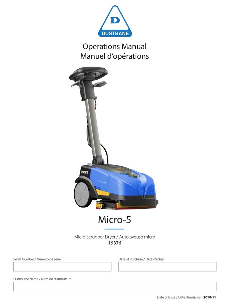 Dustbane Micro-5 Operation manual