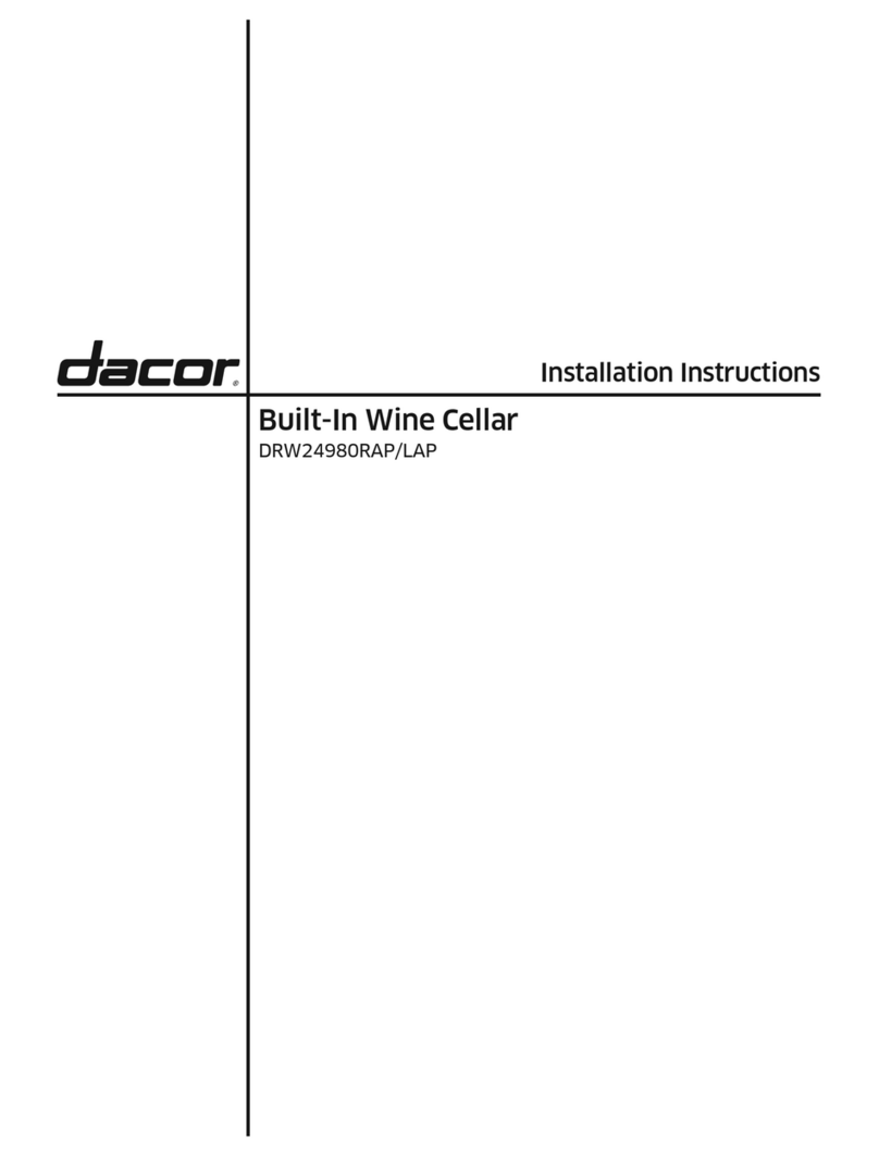 Dacor DRW24980RAP/LAP installation instructions Dacor DRW24980RAP/LAP installation instructions