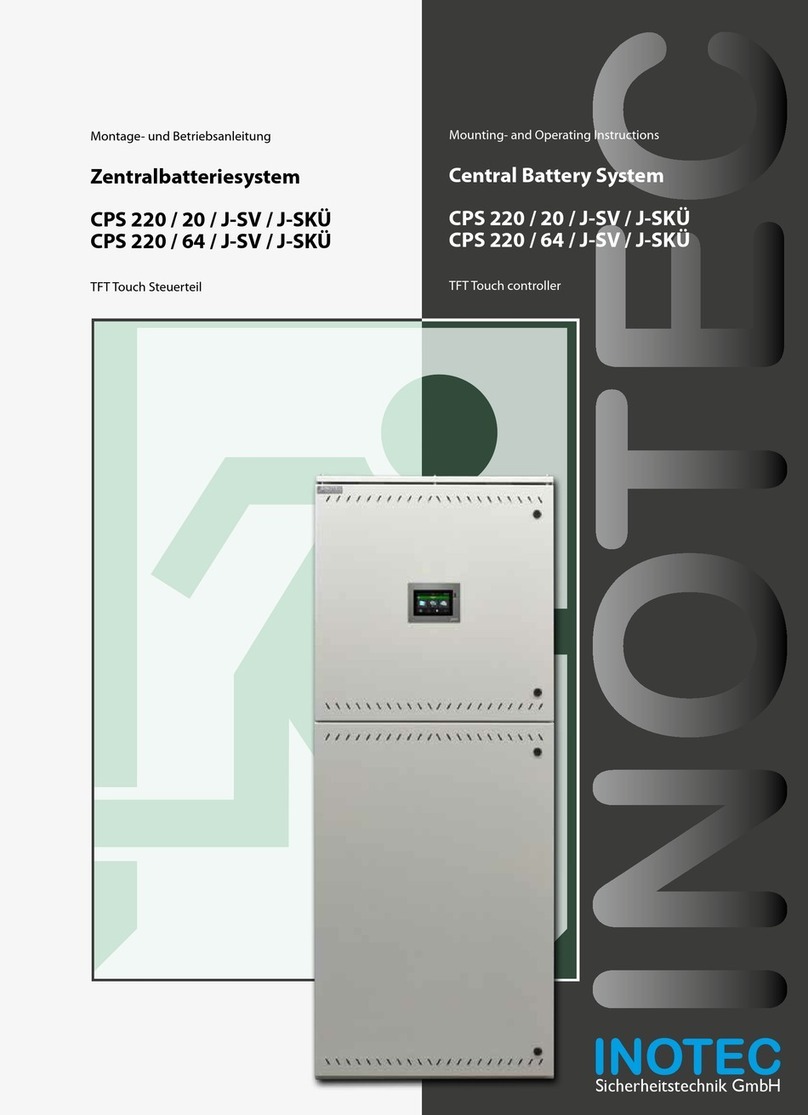InoTec CPS 220/20/J-SV/J-SKU Service manual