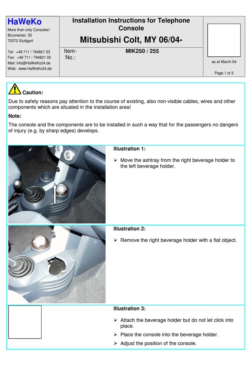 HaWeKo MIK250 User manual HaWeKo MIK250 User manual