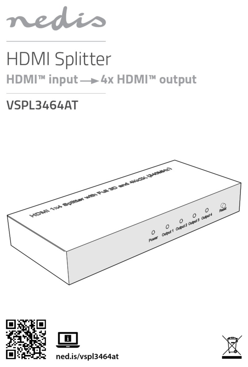 nedis VSPL3464AT User manual