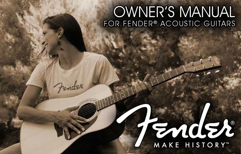 Fender 101 owner's manual