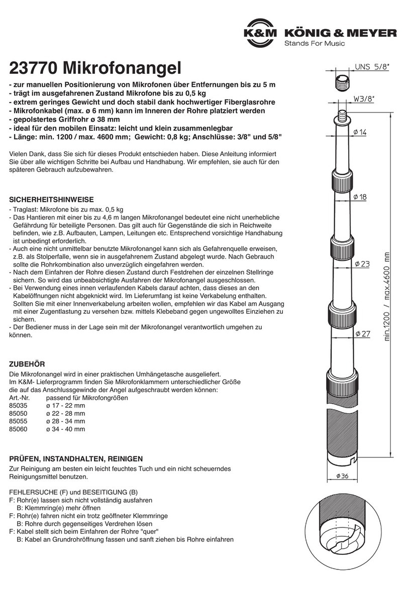 Konig & Meyer 23770 manual