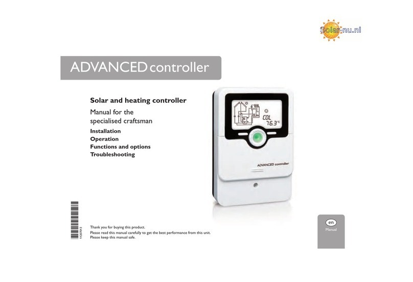 hrsolar ADVANCED Controller Manual for the specialised craftsman