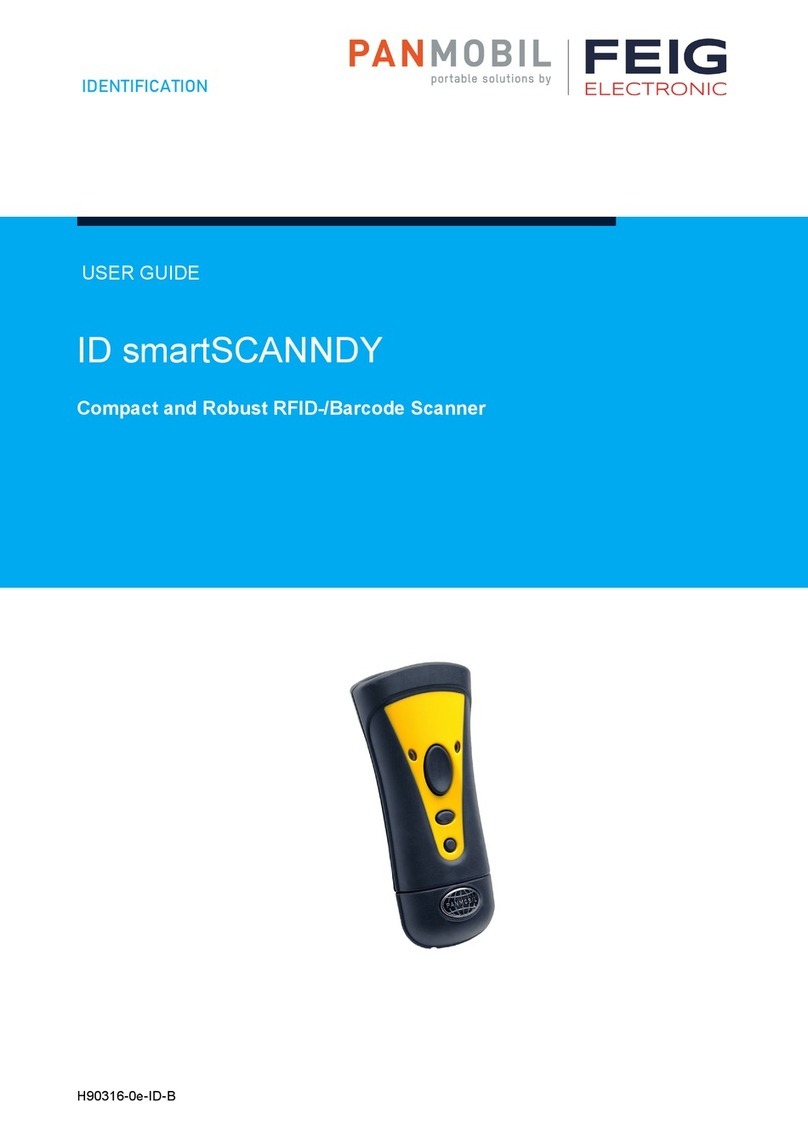 Feig Electronic PAN MOBILE ID smartSCANNDY user guide
