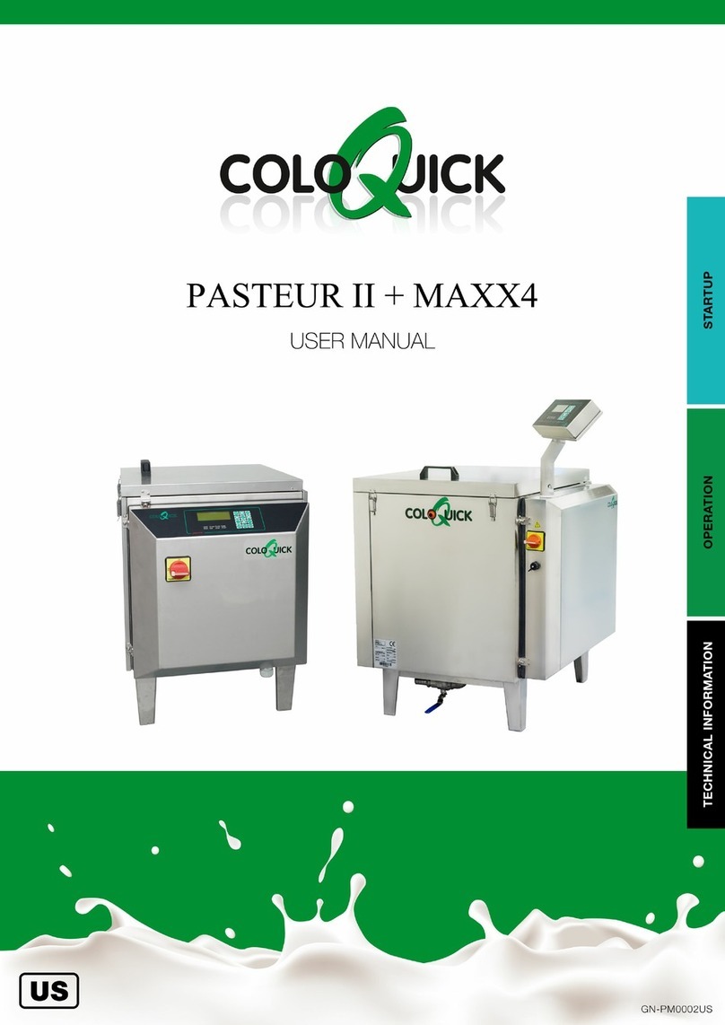 coloQuick Pasteur II user manual