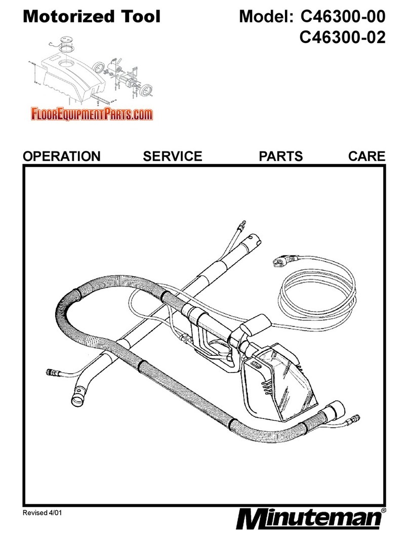 Minuteman C46300-00 Operation service parts care