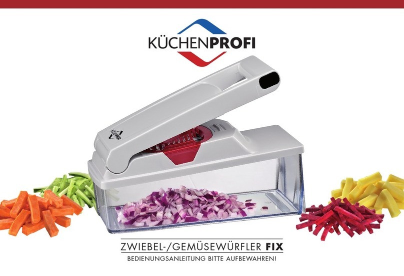Küchenprofi FIX user guide