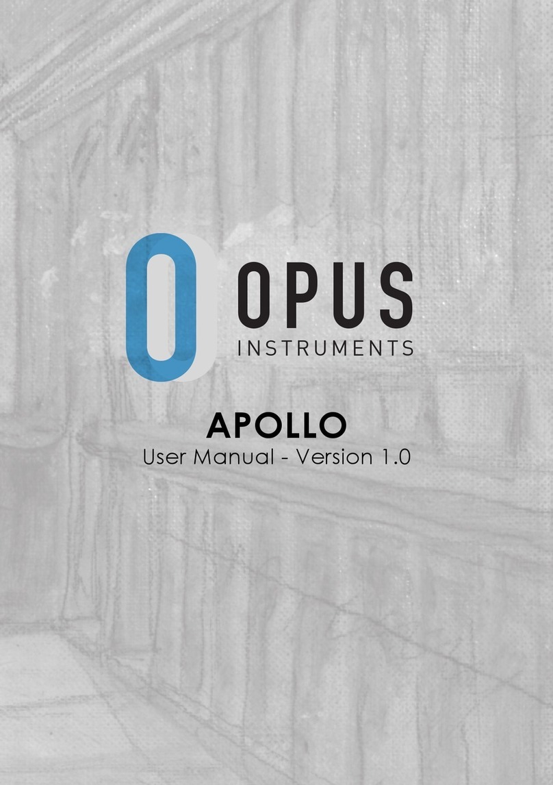 Opus APOLLO user manual