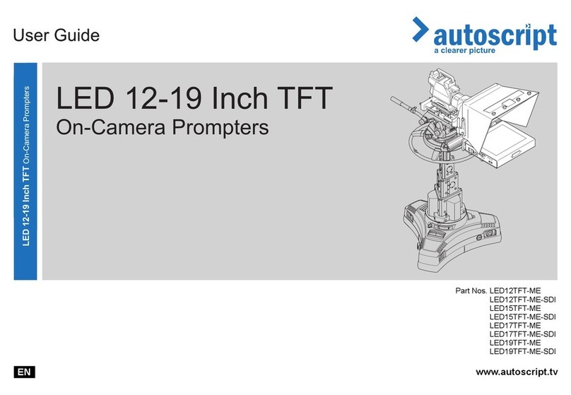 Autoscript LED12TFT-ME User manual