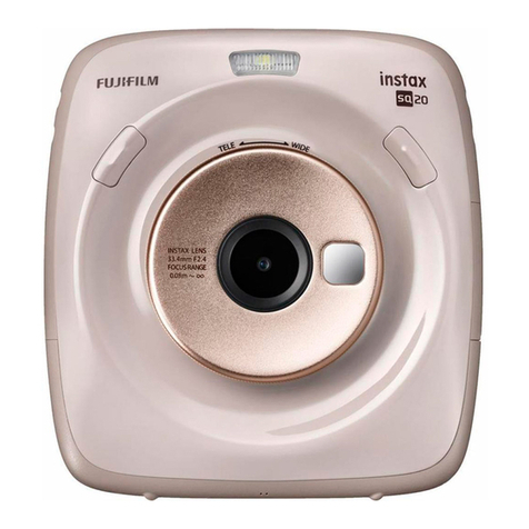 FujiFilm instax SQUARE SQ20 User manual