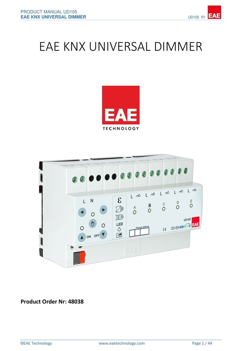 EAE UD105 product manual