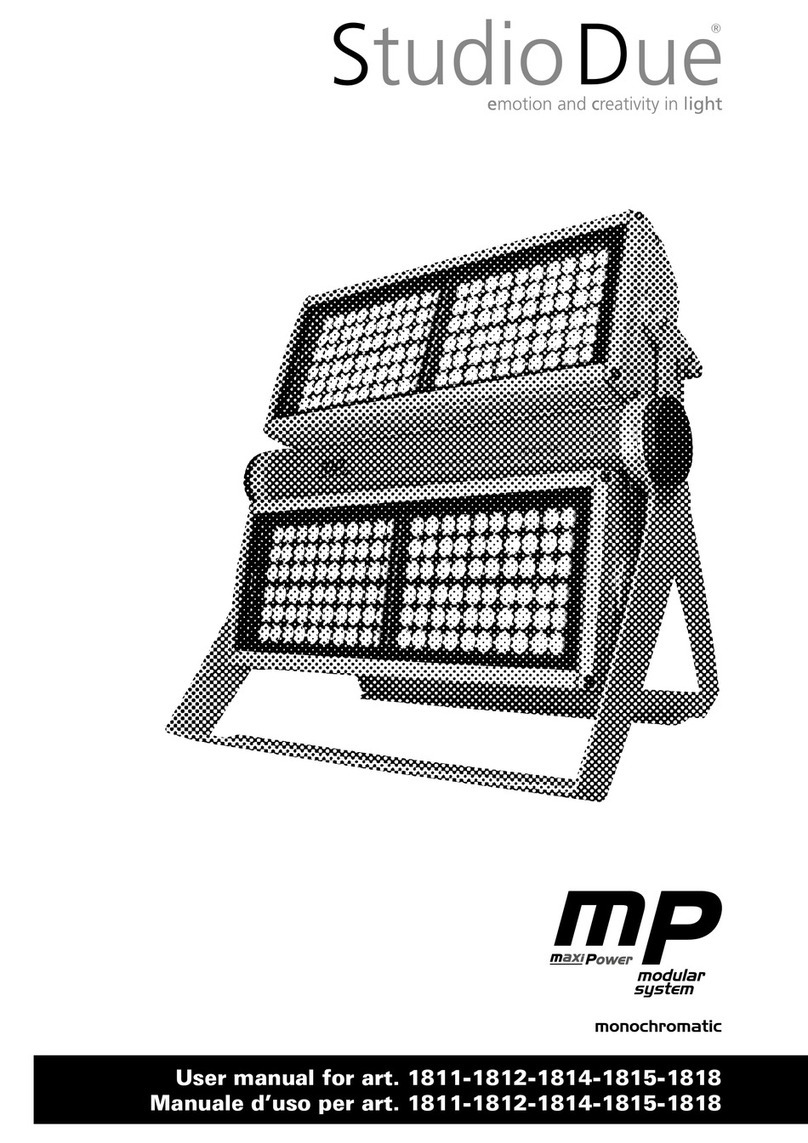STUDIODUE MP Maxi Power Series User manual
