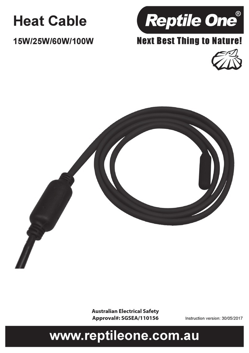 Reptile One Heat Cable 15W quick guide