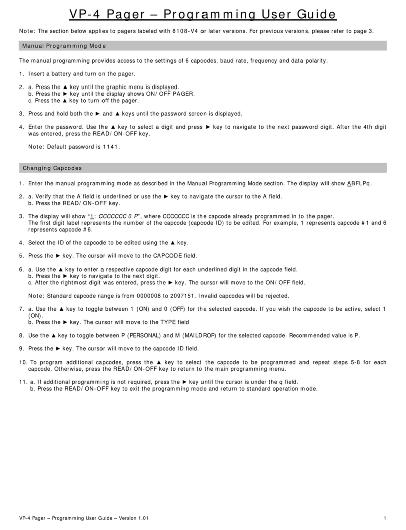 visiplex VP-4 Assembly instructions