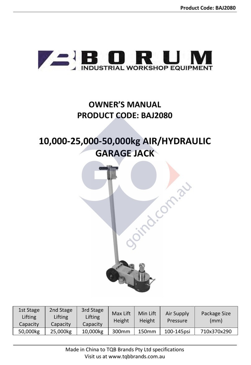 Borum BAJ2080 owner's manual