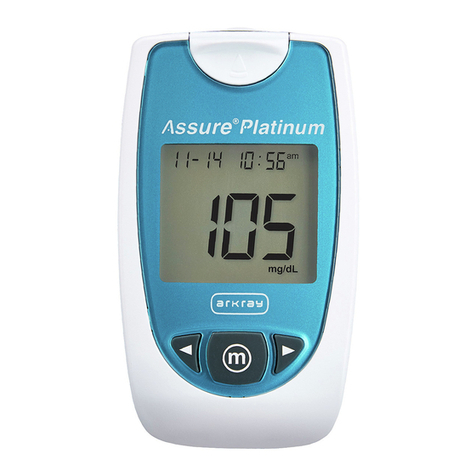Arkray ASSURE PLATINUM User manual Arkray ASSURE PLATINUM User manual