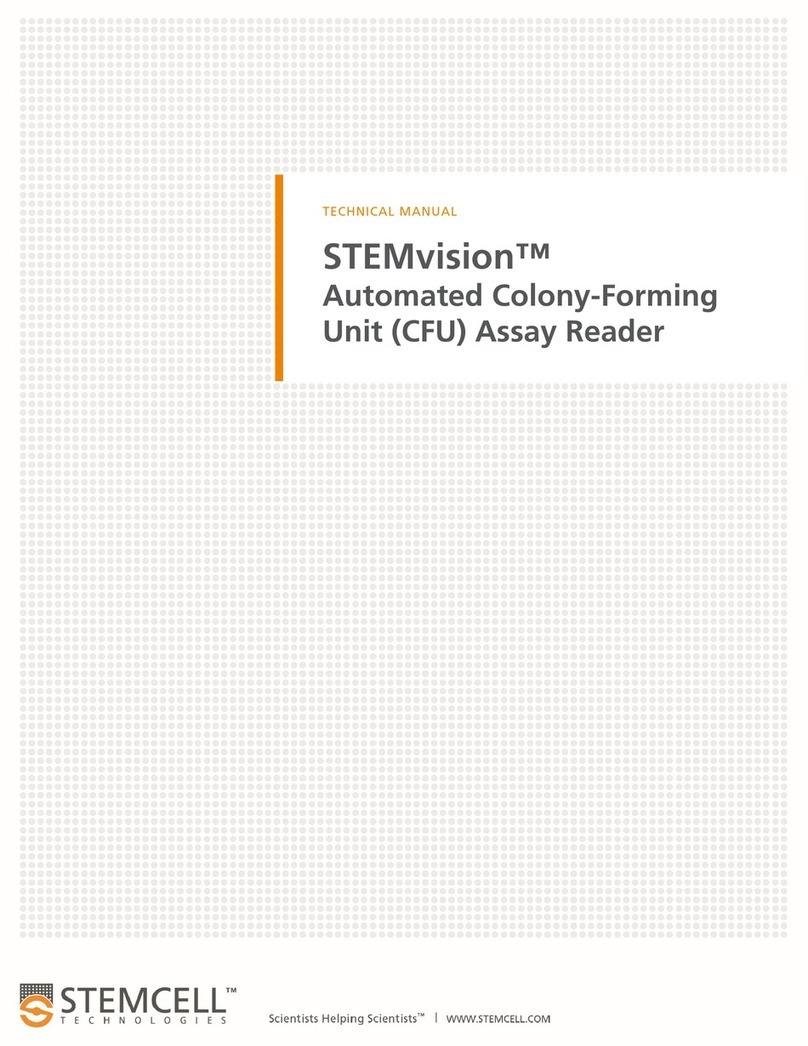 STEMCELL STEMvision Technical manual