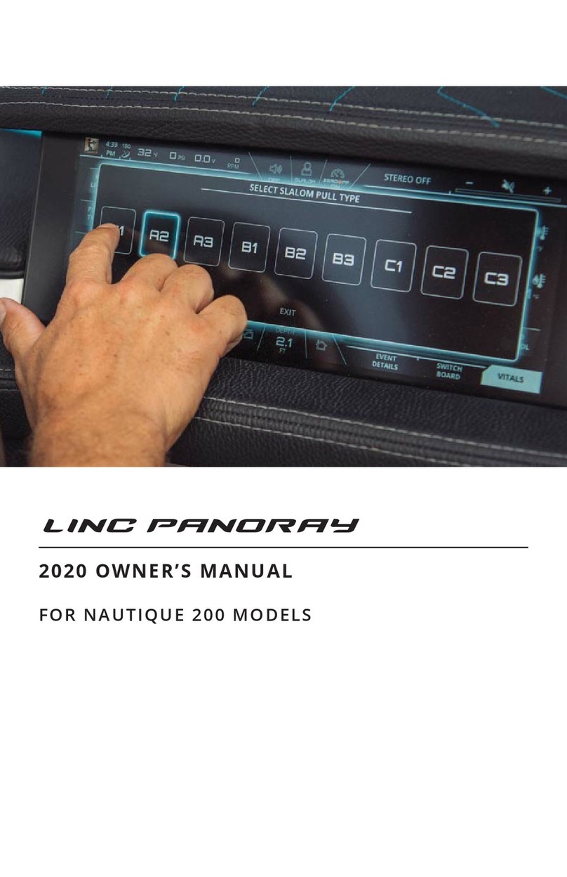 CORRECT CRAFT LINC PANORAY 2020 owner's manual