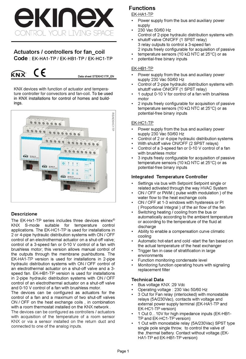 Ekinex EK-HA1-TP manual
