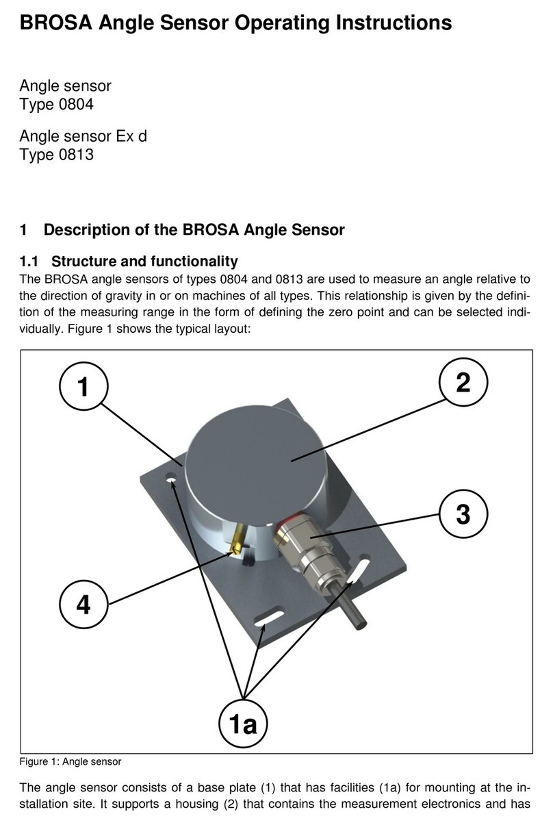 BROSA 0804 operating instructions