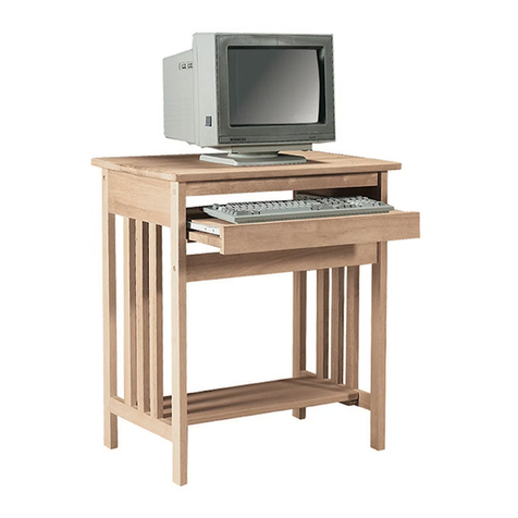 John Thomas MISSION COMPUTER STAND 273 User manual John Thomas MISSION COMPUTER STAND 273 User manual