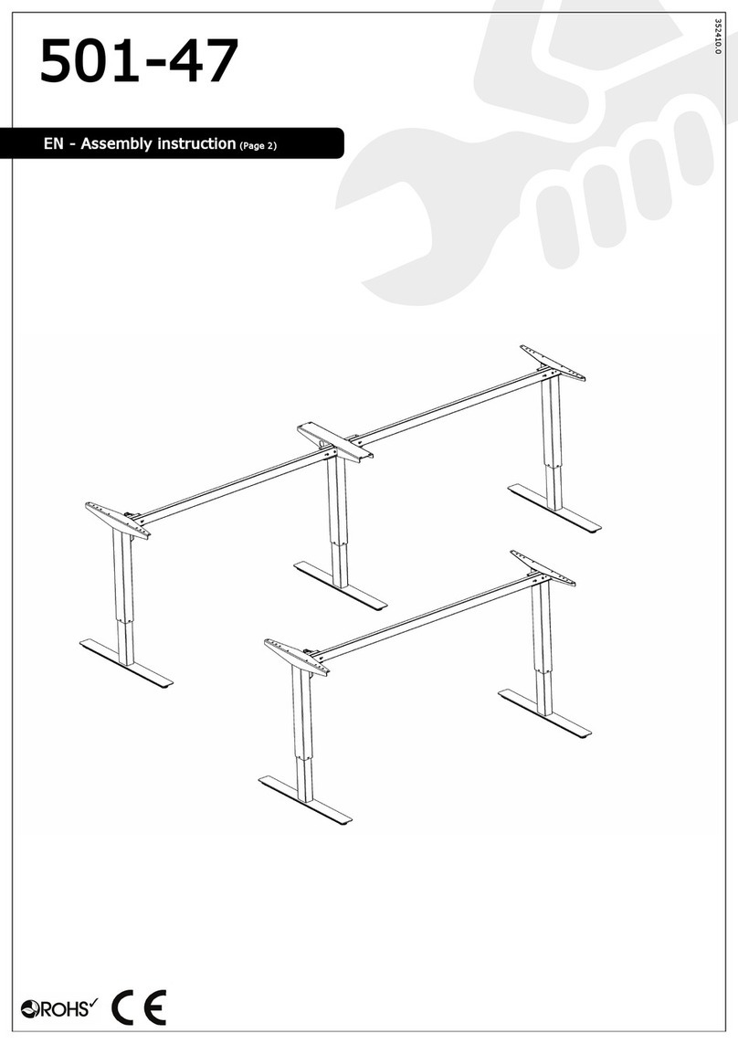 CONSET 501-47 Assembly instruction