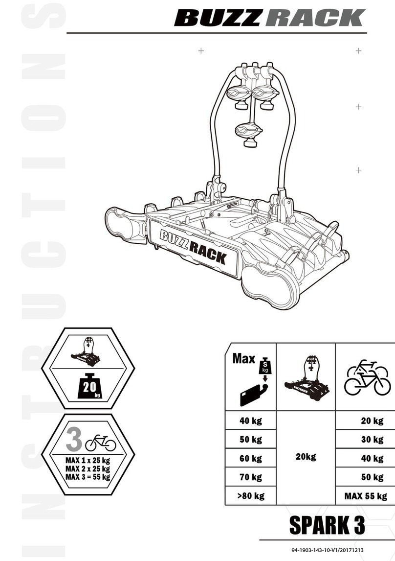 BuzzRack SPARK 3 installation instructions