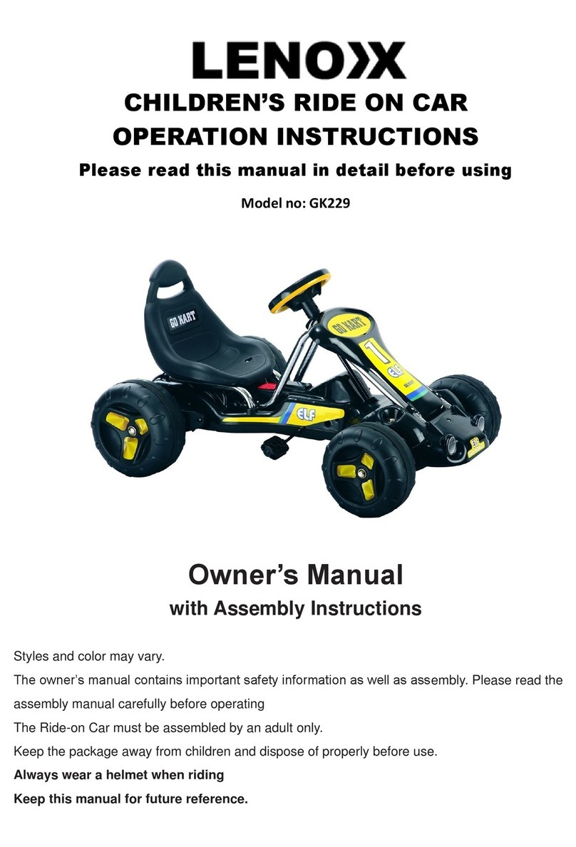 Lenoxx GK229 Operation instructions