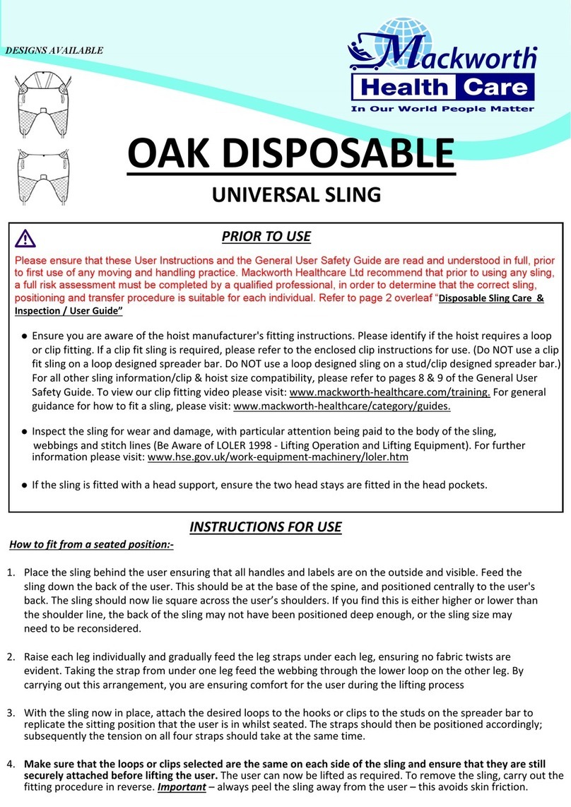 Mackworth OAK DISPOSABLE user guide Mackworth OAK DISPOSABLE user guide