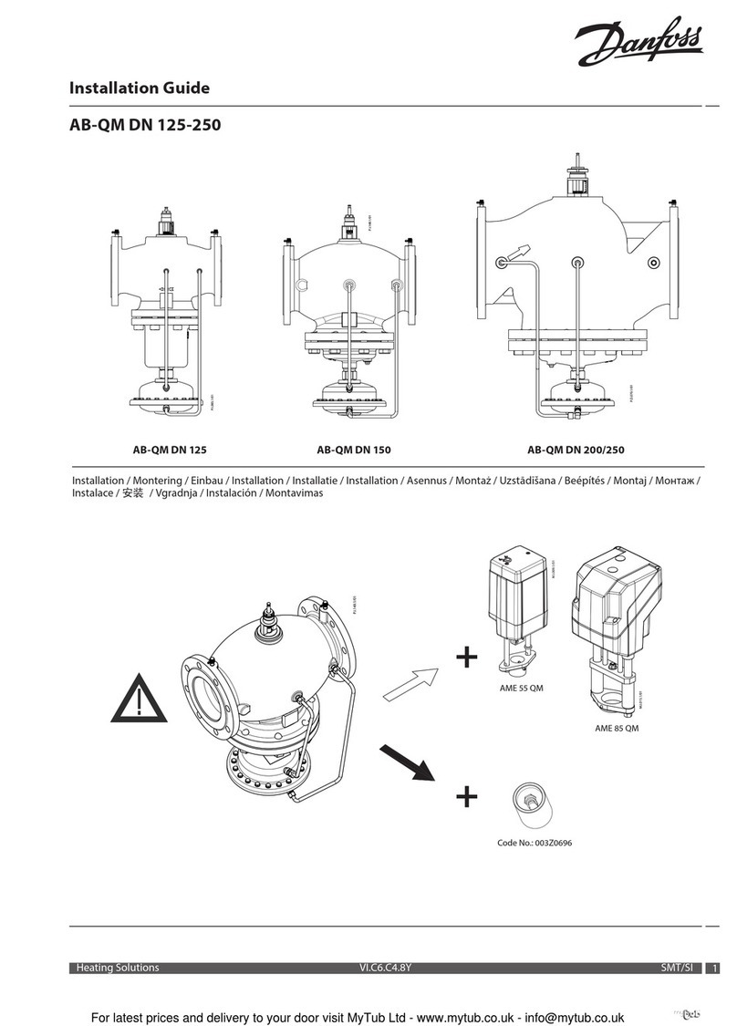 Danfoss AB-QM Series installation guide