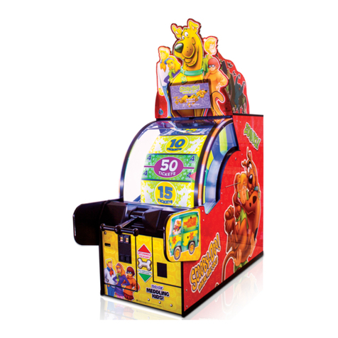 Bay Tek Games Scooby-Doo User manual Bay Tek Games Scooby-Doo User manual