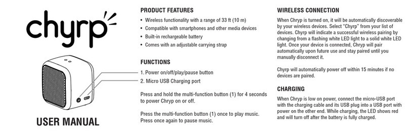 Origaudio Chyrp user manual