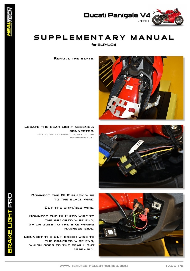 HealTech Electronics BLP-U04 Instructions and recipes HealTech Electronics BLP-U04 Instructions and recipes
