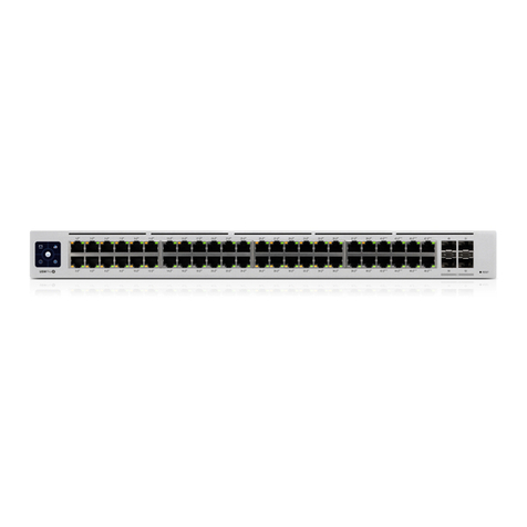 Ubiquiti UniFi USW-Pro-48-POE User manual Ubiquiti UniFi USW-Pro-48-POE User manual