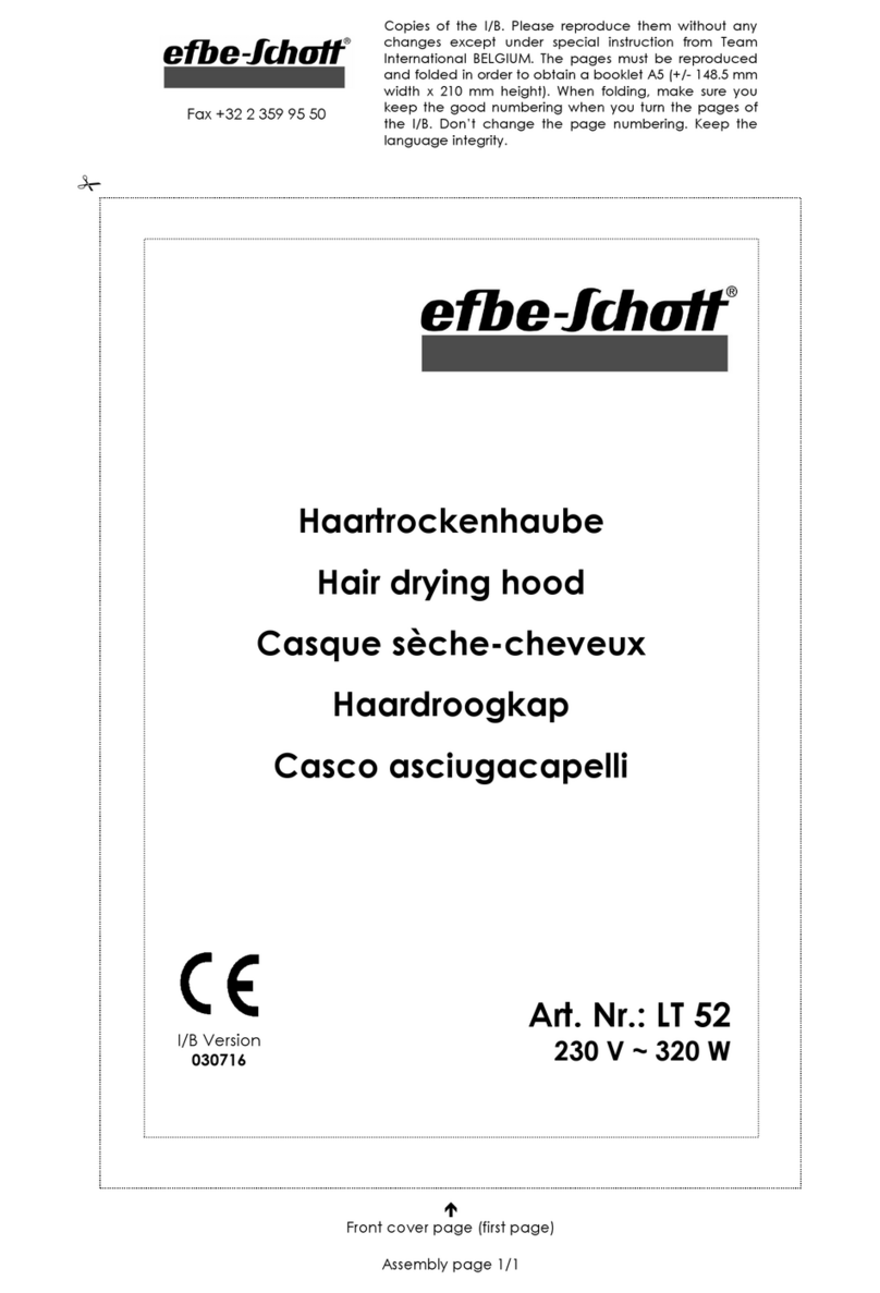 EFBE-SCHOTT LT 52 operating instructions