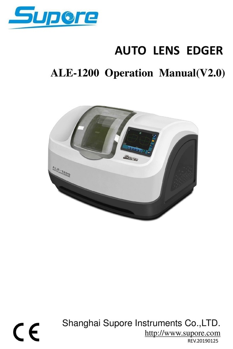 Supore ALE-1200 Operation manual