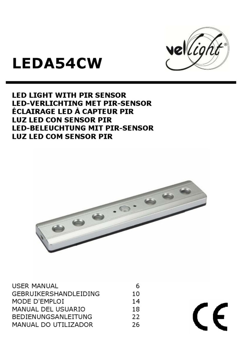 VelLight LEDA54CW user manual