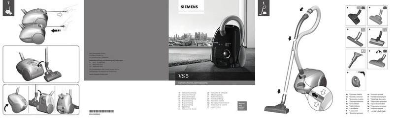 Siemens VS 5 User manual Siemens VS 5 User manual