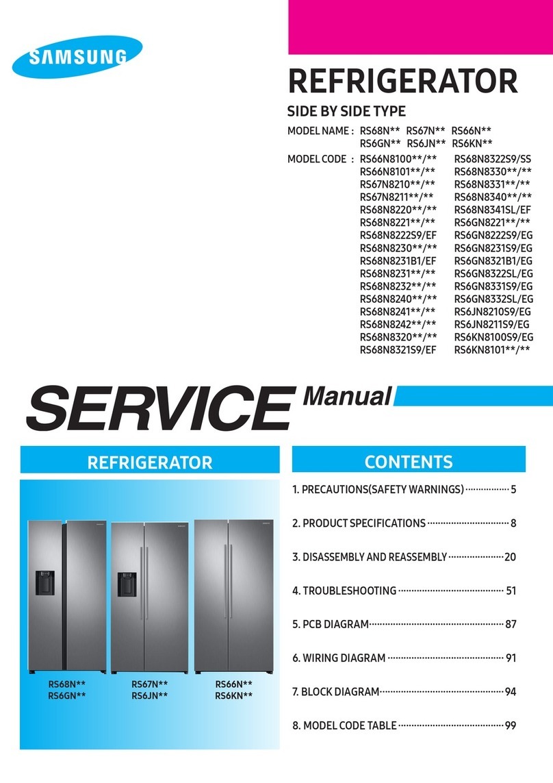 Samsung RS68N Series Service manual
