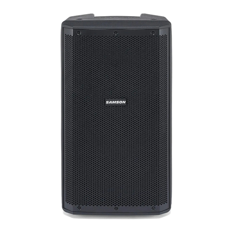 Samson RS112A owner's manual
