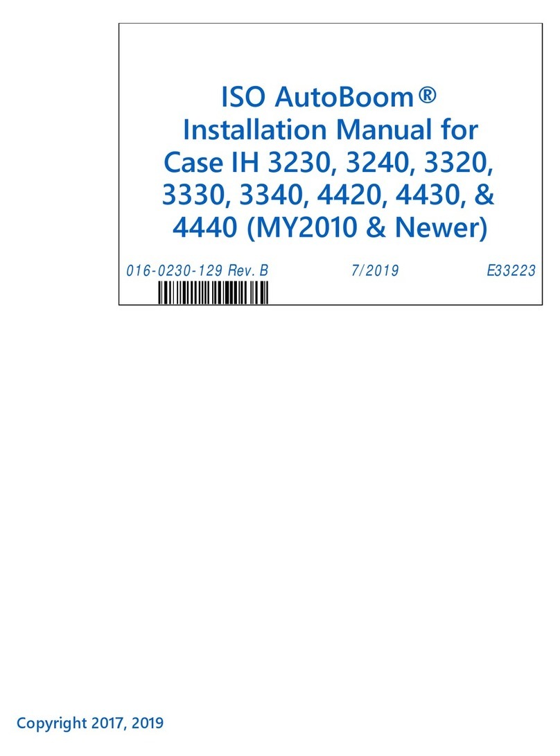 Raven ISO AutoBoom Case IH 3230 installation manual