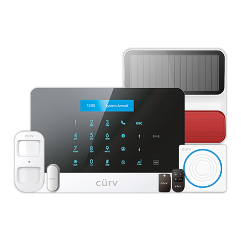 Curv Smart Alarm System instructions